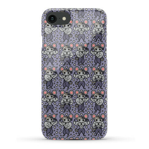 Muscle Mice Pattern Parody Phone Case