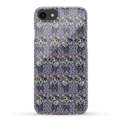 Muscle Mice Pattern Parody Phone Case