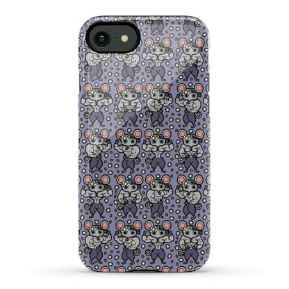 Muscle Mice Pattern Parody Phone Case