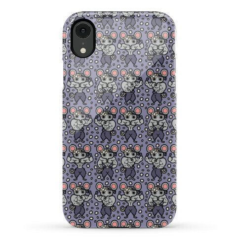 Muscle Mice Pattern Parody Phone Case