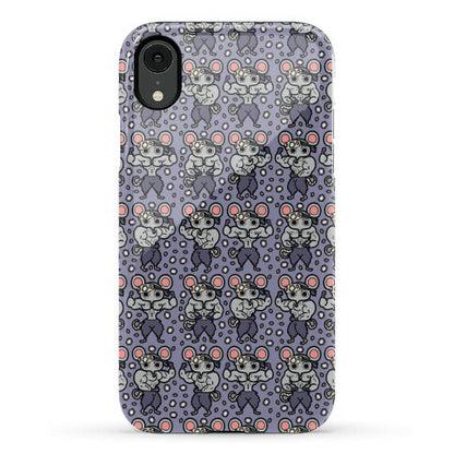 Muscle Mice Pattern Parody Phone Case