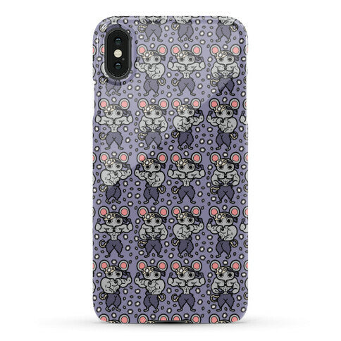 Muscle Mice Pattern Parody Phone Case