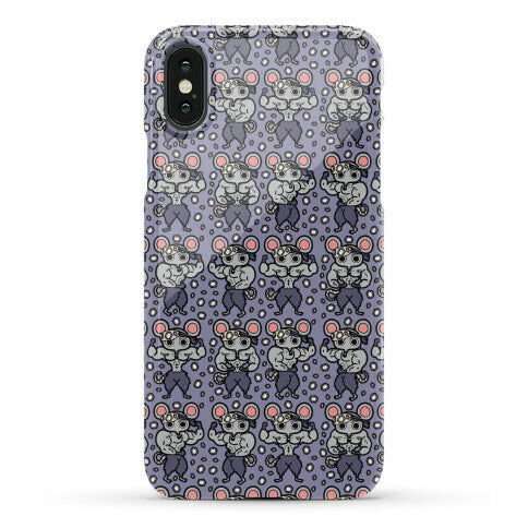 Muscle Mice Pattern Parody Phone Case