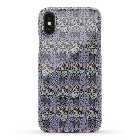 Muscle Mice Pattern Parody Phone Case