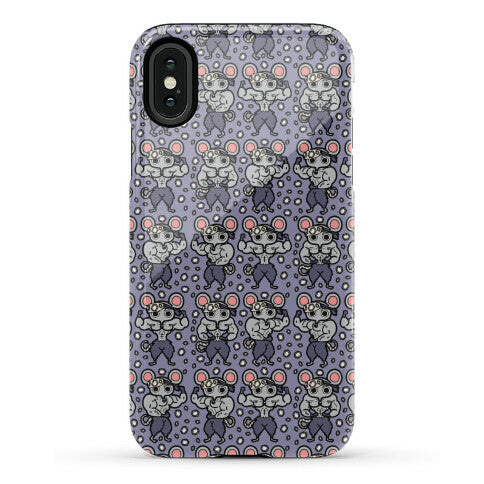 Muscle Mice Pattern Parody Phone Case