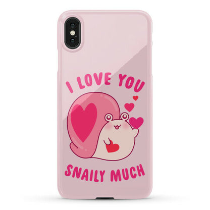 I Love You Snaily Much Phone Case