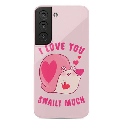 I Love You Snaily Much Phone Case