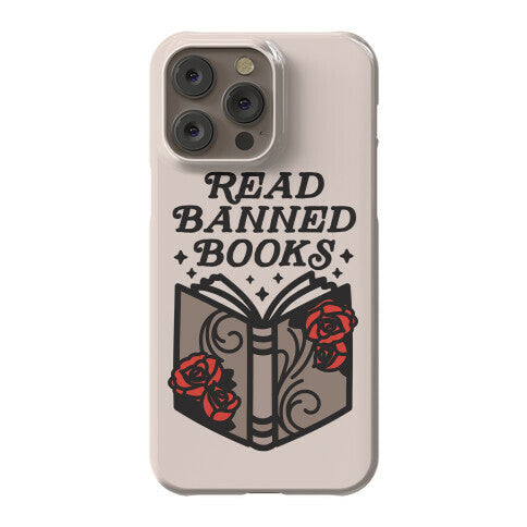 Read Banned Books Phone Case