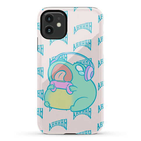 Gamer Frog Scream Phone Case