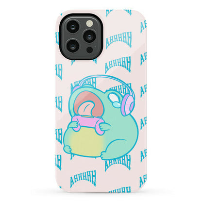 Gamer Frog Scream Phone Case