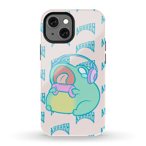 Gamer Frog Scream Phone Case