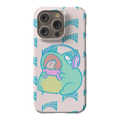 Gamer Frog Scream Phone Case
