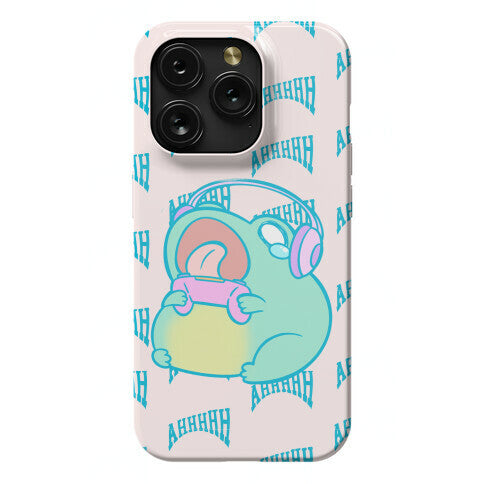 Gamer Frog Scream Phone Case
