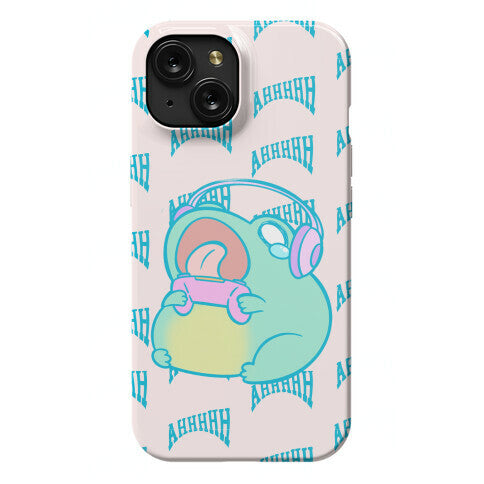 Gamer Frog Scream Phone Case