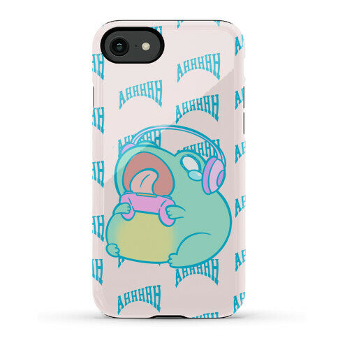 Gamer Frog Scream Phone Case