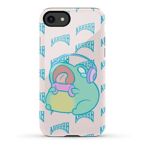 Gamer Frog Scream Phone Case
