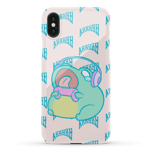 Gamer Frog Scream Phone Case