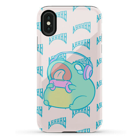 Gamer Frog Scream Phone Case