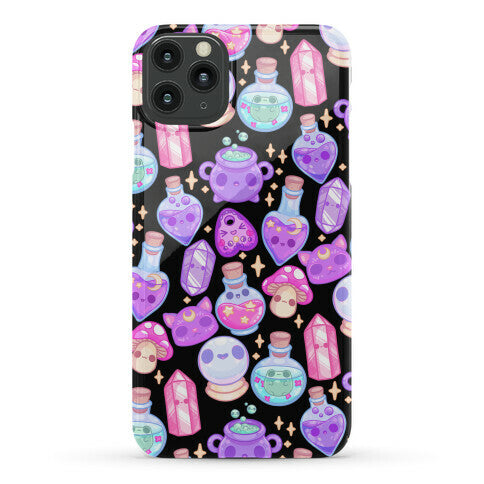 Kawaii Witchy Pattern Phone Case