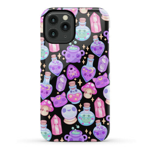 Kawaii Witchy Pattern Phone Case