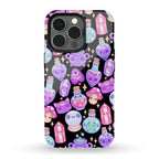 Kawaii Witchy Pattern Phone Case