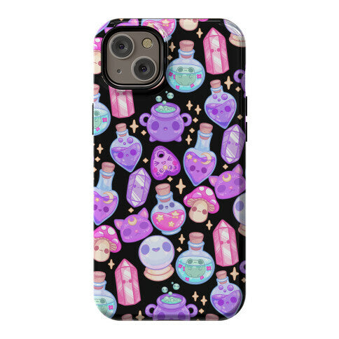 Kawaii Witchy Pattern Phone Case