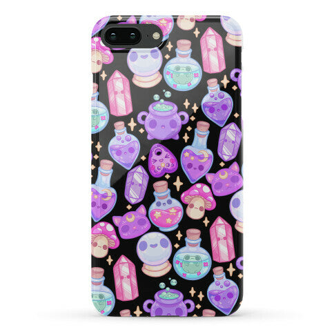 Kawaii Witchy Pattern Phone Case