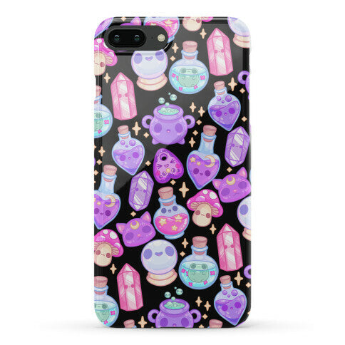 Kawaii Witchy Pattern Phone Case