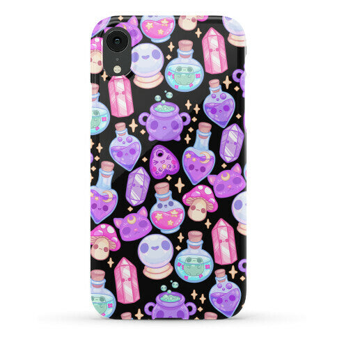 Kawaii Witchy Pattern Phone Case