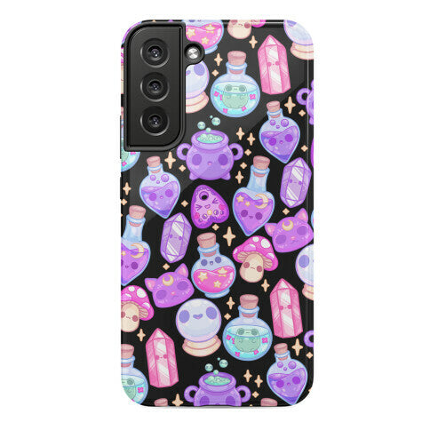 Kawaii Witchy Pattern Phone Case