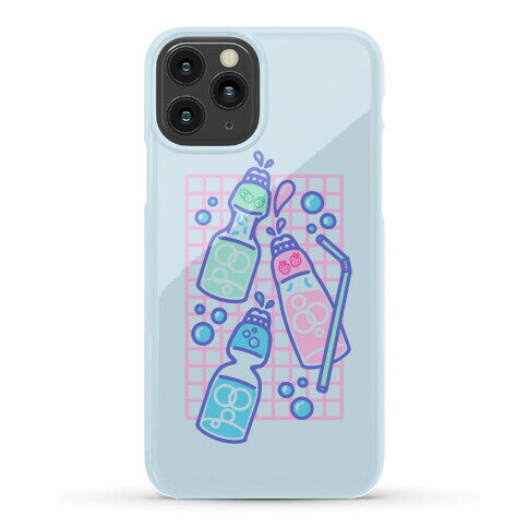 NSFW Pastel Penis Ramune Soda Bottles Phone Case