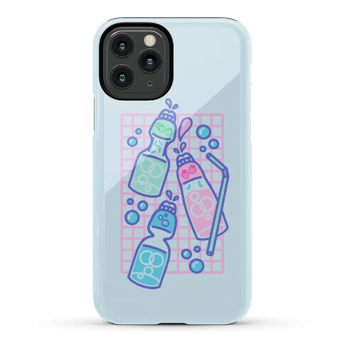 NSFW Pastel Penis Ramune Soda Bottles Phone Case