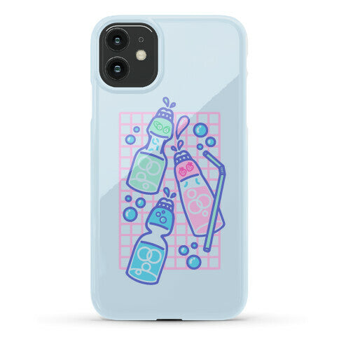 NSFW Pastel Penis Ramune Soda Bottles Phone Case