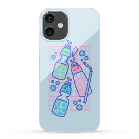 NSFW Pastel Penis Ramune Soda Bottles Phone Case