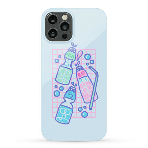 NSFW Pastel Penis Ramune Soda Bottles Phone Case