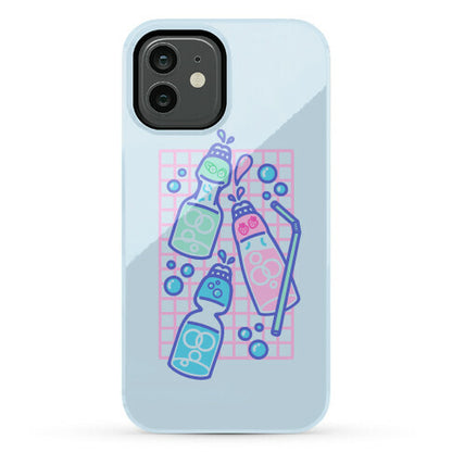 NSFW Pastel Penis Ramune Soda Bottles Phone Case