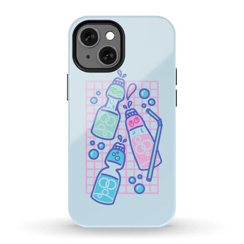 NSFW Pastel Penis Ramune Soda Bottles Phone Case
