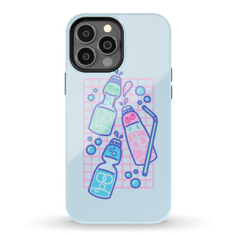 NSFW Pastel Penis Ramune Soda Bottles Phone Case