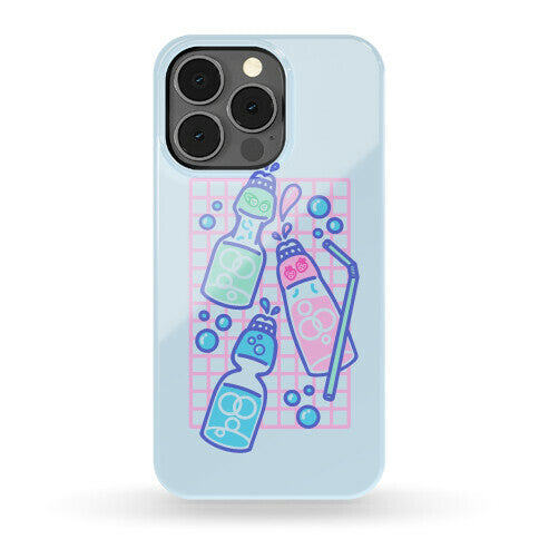 NSFW Pastel Penis Ramune Soda Bottles Phone Case