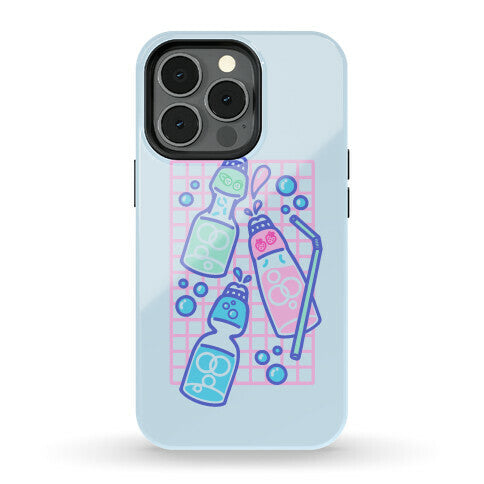NSFW Pastel Penis Ramune Soda Bottles Phone Case