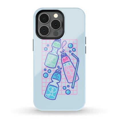 NSFW Pastel Penis Ramune Soda Bottles Phone Case