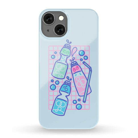 NSFW Pastel Penis Ramune Soda Bottles Phone Case