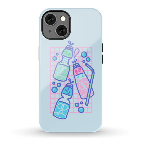 NSFW Pastel Penis Ramune Soda Bottles Phone Case