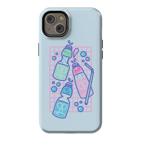 NSFW Pastel Penis Ramune Soda Bottles Phone Case