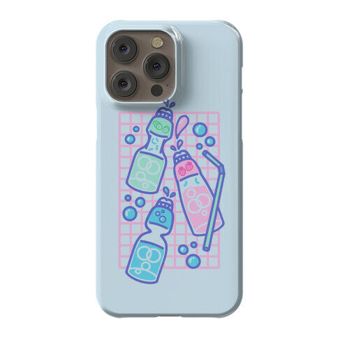 NSFW Pastel Penis Ramune Soda Bottles Phone Case