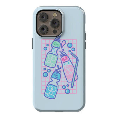 NSFW Pastel Penis Ramune Soda Bottles Phone Case