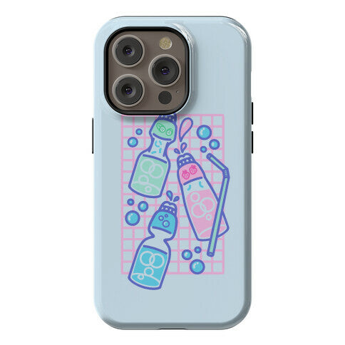 NSFW Pastel Penis Ramune Soda Bottles Phone Case
