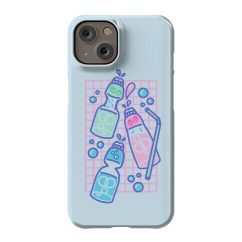 NSFW Pastel Penis Ramune Soda Bottles Phone Case