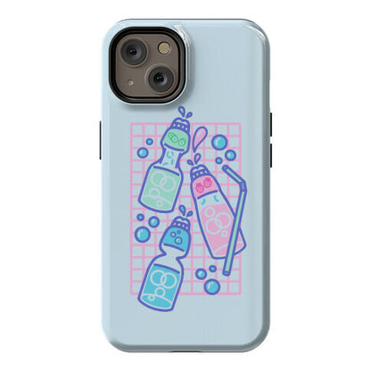 NSFW Pastel Penis Ramune Soda Bottles Phone Case