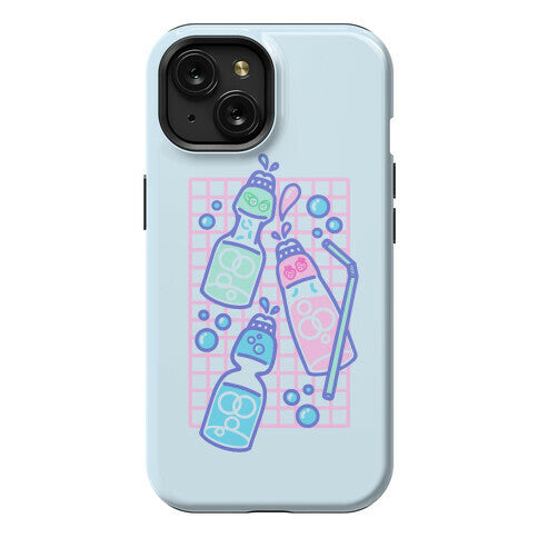 NSFW Pastel Penis Ramune Soda Bottles Phone Case